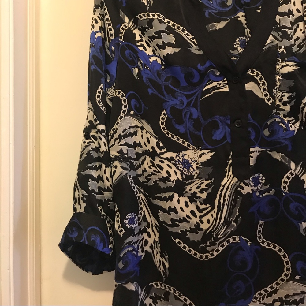 ABstudio classic patterned blouse - Picture 5 of 11